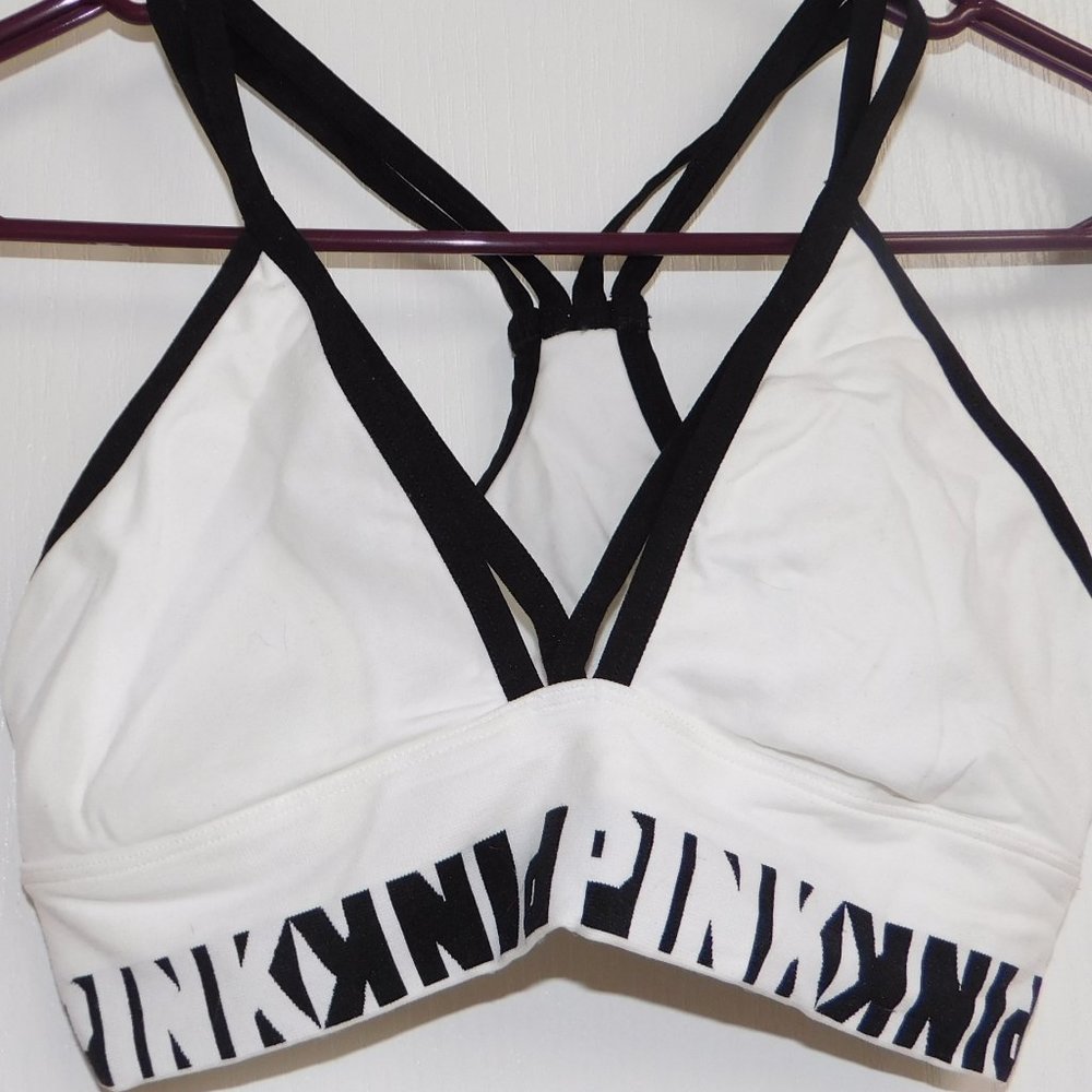 SOLD SOLD VS PINK New Black  Strappy Bralette